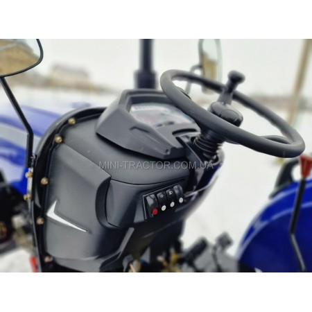 Мінітрактор TERRA FORCE 554HX, 50 к.с, повнопривідний, прижимна гідравліка, шини 11.20-28, компресор